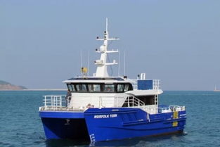 欧伦船业运维船 海上风电机的 救护车